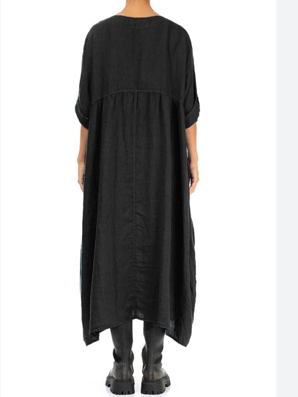 Grizas Linen Button-down Shirtdress